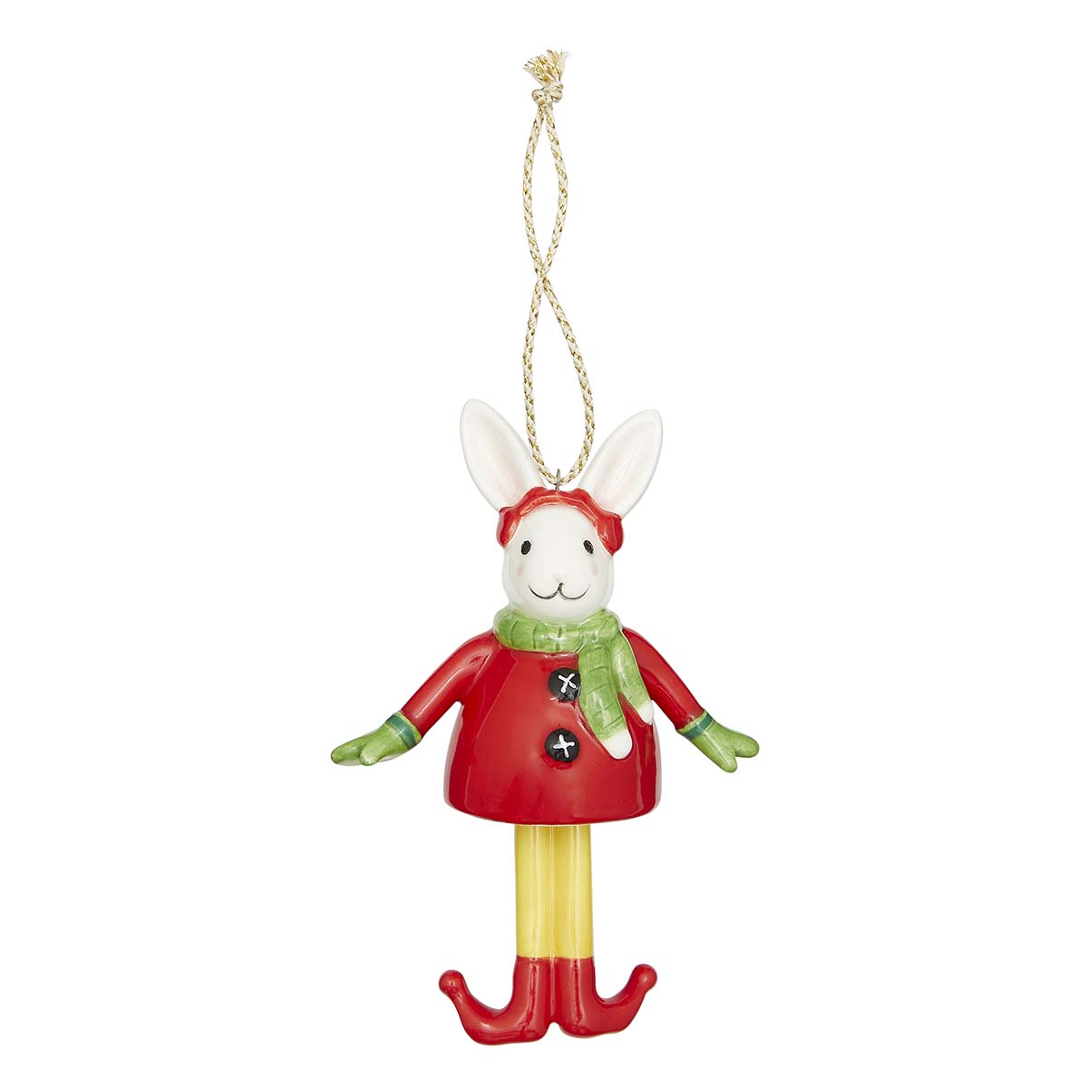 Kit Kemp Bunny Bell Ornament image number null